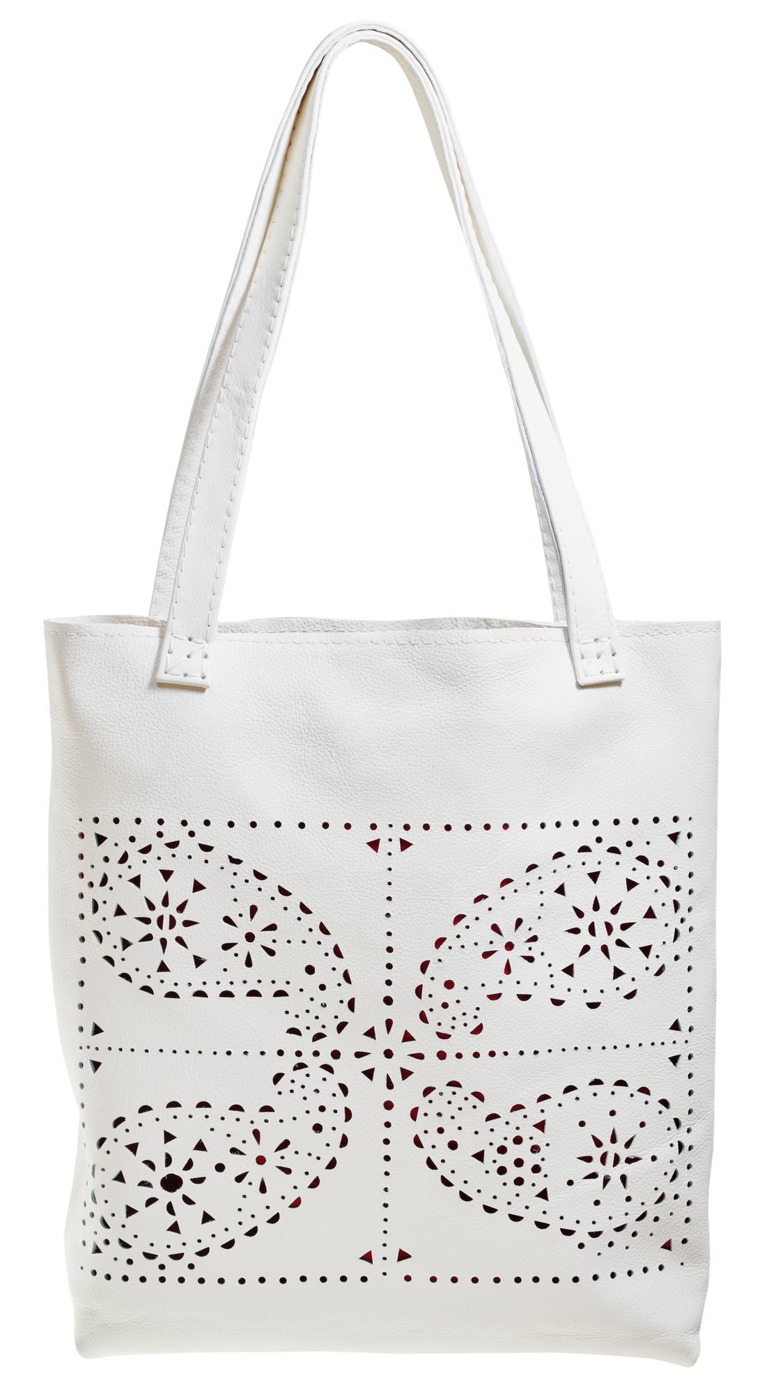 Kollektion zweier bestickter Taschen